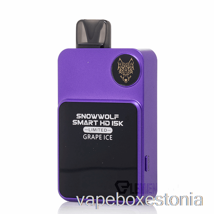 Vape Box Estonia Snowwolf Smart Hd 15k Limiteeritud ühekordne Viinamarjajää